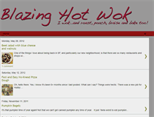 Tablet Screenshot of blazinghotwok.com